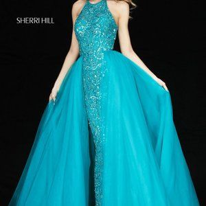 Sherri Hill NWT Jade Sz 02 Pageant Dress